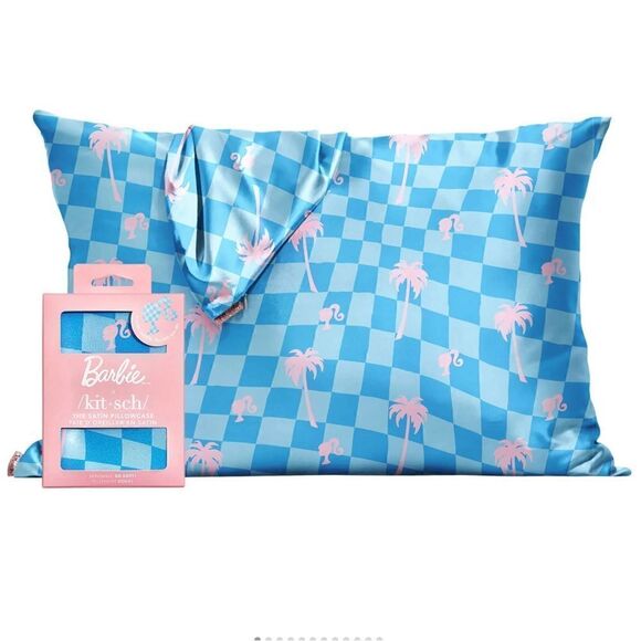 Barbie Kitsch The Satin Pillowcase - Picture 1 of 4